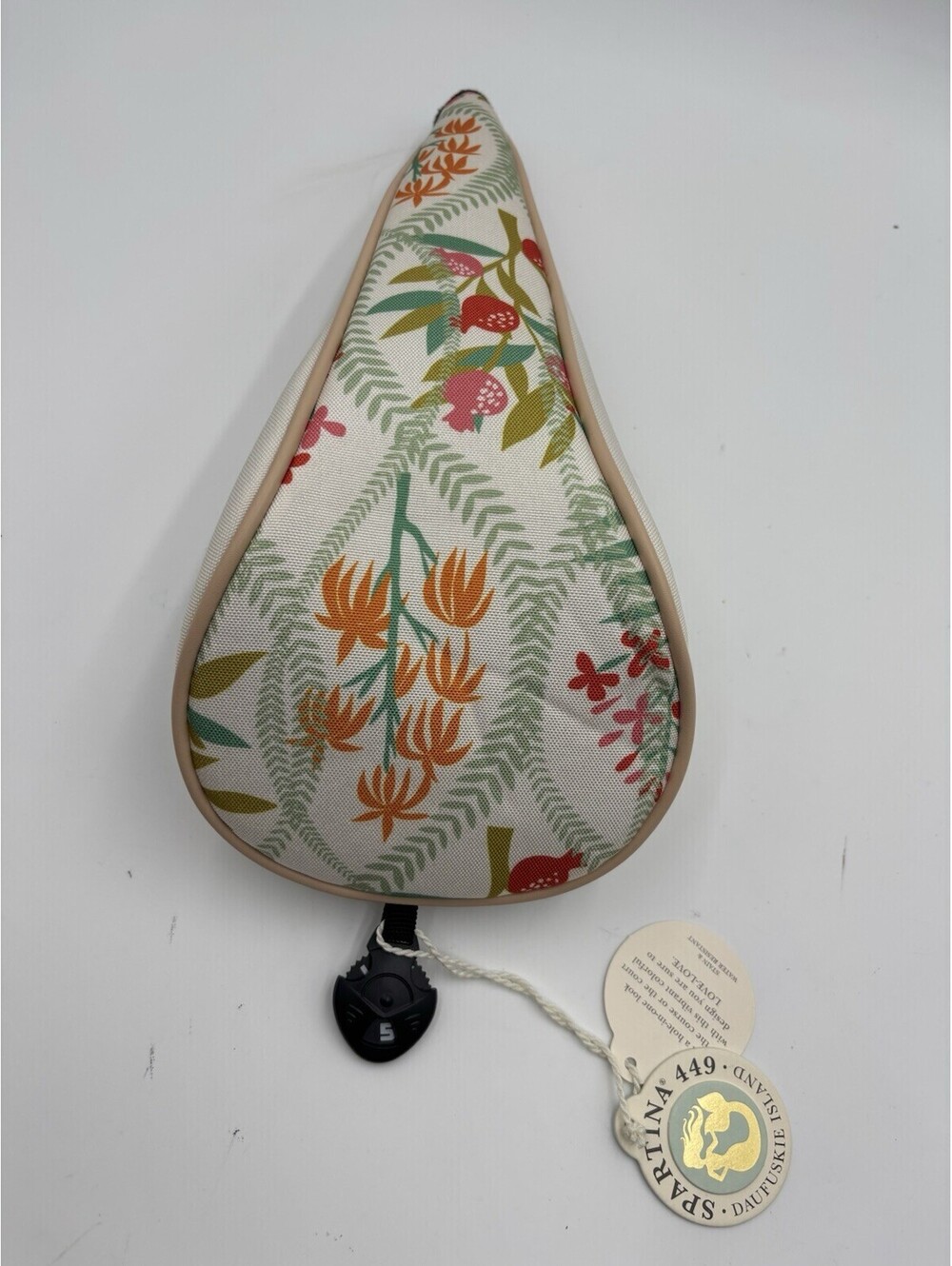 Spartina 449 - Queenie Topiary White Golf Club Cover (magnetic)